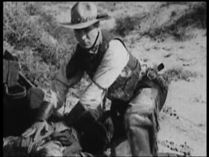 Luke failed to aim for the center mass.