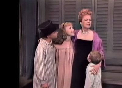 The Darling children and mother.