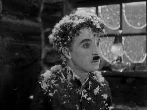 The Little Tramp rides again!