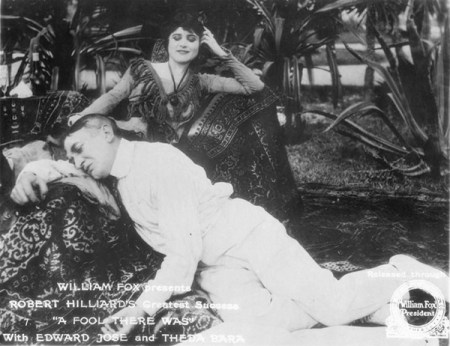 Theda Bara in "A Fool There Was"