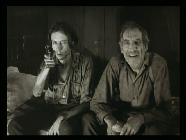 Little Buzzard and Iska threatening David.