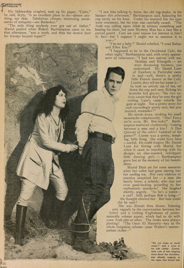 The kitsch is almost too much for Milton! Look at his expression(click to enlarge)