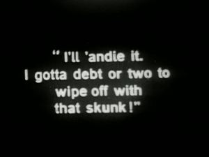 Mixing our accents, are we? "In 'ertford, 'ereford and 'ampshire, 'urricanes 'ardly hever 'appen." (Pro tip: The American western accent does not involve dropping one's H."