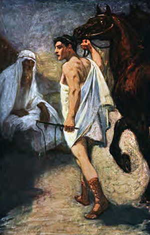 A classic tale of religion, revenge and men in very short skirts.