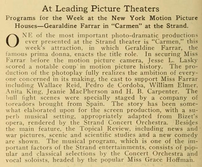 It was an enormous hit.