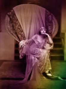 Norma couldn't find a bigger chair.