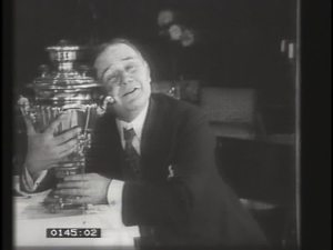 Ah, a man and his samovar!