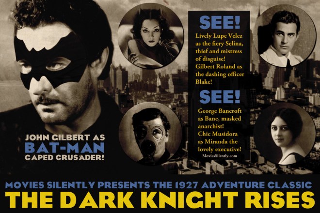 Silent Dark Knight Rises Silent Movie