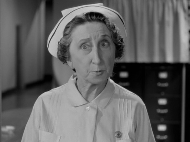 Vera Lewis as Miss Sweetman in The Return of Dr. X