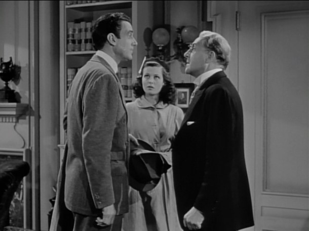 Thorndyke and Jerry go to see a lawyer, played by silent veteran Holmes Herbert.