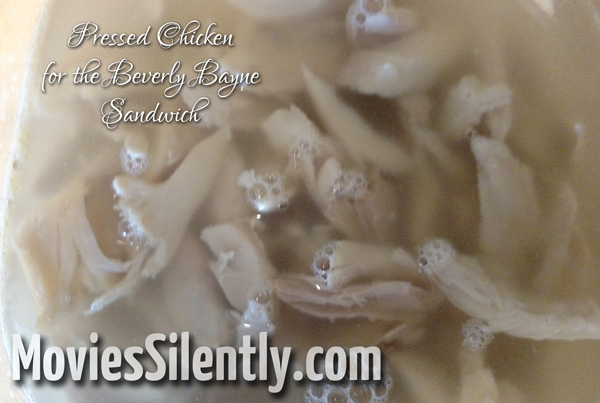 Unset chicken broth.