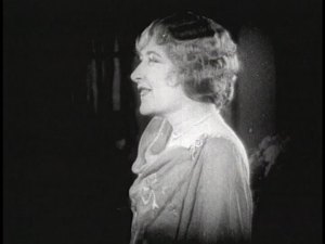 Mildred Harris being a sport.
