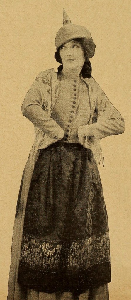 Jetta Goudal in German military garb. Or something.