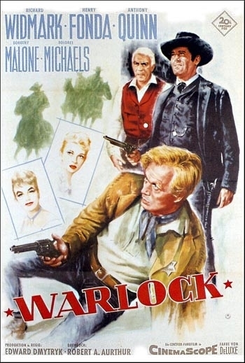 Richard Widmark front and center on this poster.