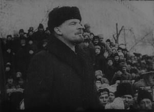 Vertov used newsreel footage to tell all-new stories. (image via Flicker Alley)