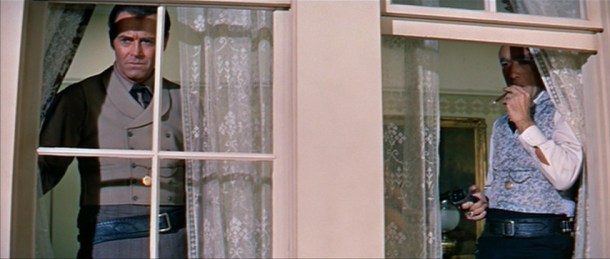 Henry Fonda and Anthony Quinn at odds.