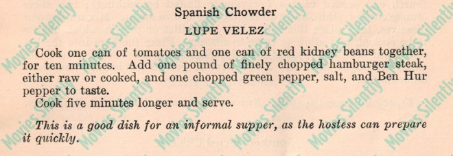 Lupe-Velez-Spanish-Chowder