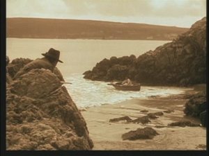 The captain is a sitting duck. Quack, quack.