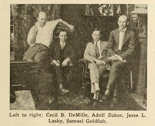 DeMille played with the bigwigs from the beginning.