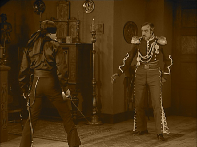 A lot of Zorro's trademarks were invented by Fairbanks.