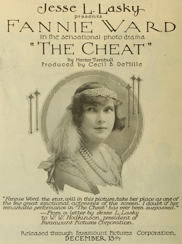 Fannie Ward is the star! Really!