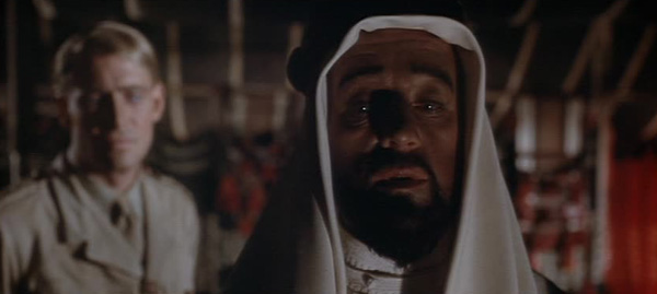 Alec Guinness as the smart, pragmatic Faisal.
