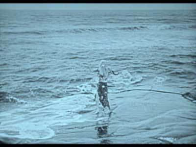 I keep expecting him to flop on the beach and gasp, “It’s…”