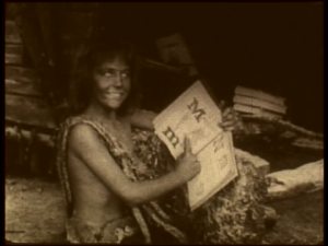 Schools schmools, this is how you teach a kid to read: abandon him in the jungle, have him raised by apes and then give him a primer. All the cool parents are doing it.