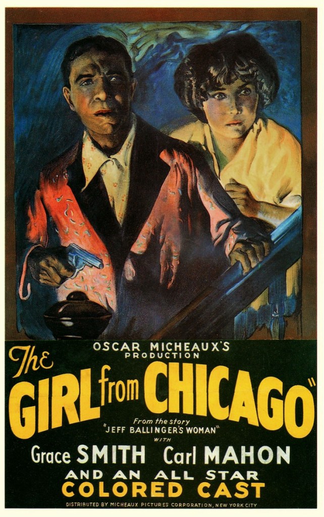 Beautiful poster for an Oscar Micheaux production. (image via Kino Lorber)