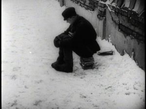 Ilya alone in the big city.