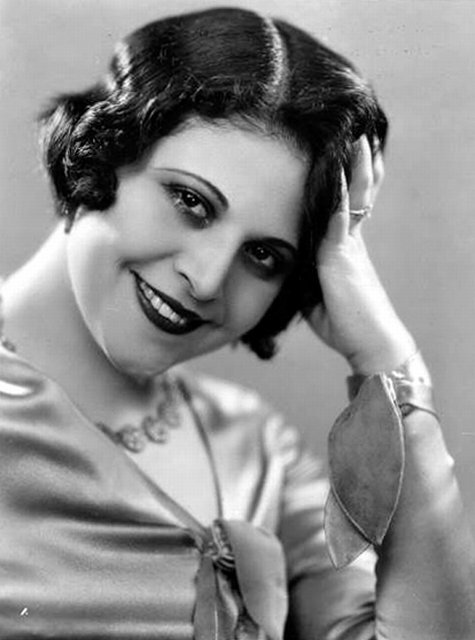 Lina Basquette in modern dress.