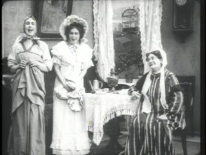 It's a good think Mother has poor eyesight.