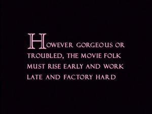 Factory workers? Feh! What do they have over movie stars?