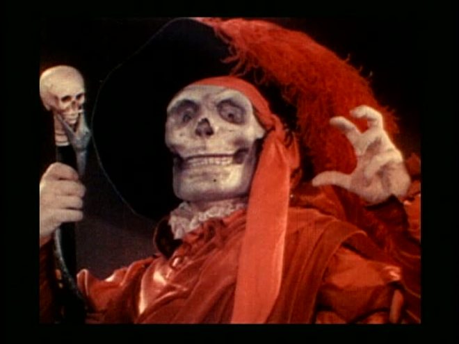 Red Death recognizes someone.