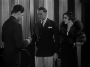 Clive Brook and Claudette Colbert make their cameo appearance.