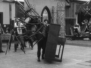 He works his fingers to the bone and what does he get? Bony fingers, that's what.