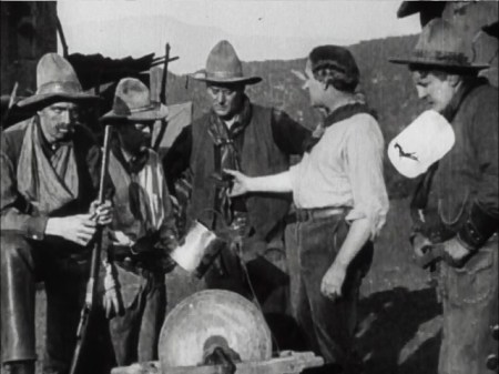 No, he's not being attacked by a giant Tylenol, it's just the sprocket trimmings.