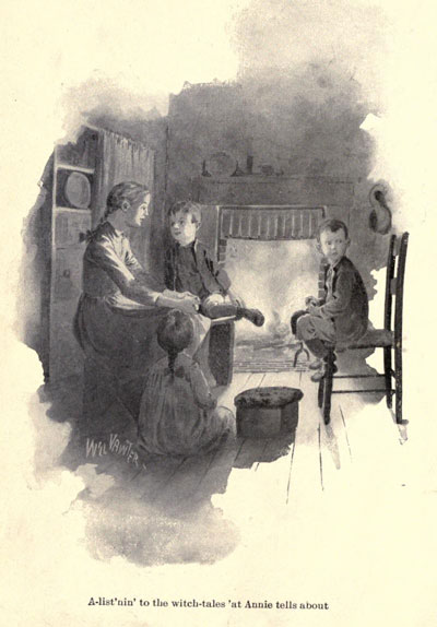 "Hoosier picture" by Will Vawter used to illustrate the poem.