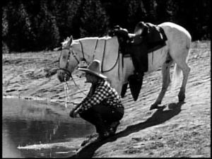 Fortunately, he still wears flannel so we can remember where this film is set.