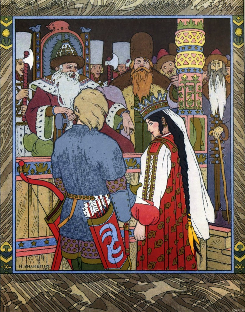 Illustration by Ivan Bilibin.