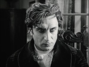 Mosjoukine would never pass up a chance to be all broody and intense.