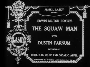 DeMille and Apfel's name below the title. Shows you how they rated in 1914.