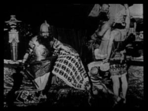 Ah, I see you have laid out my granny square afghan, good and faithful servant.