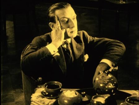 Is Mosjoukine trying to tell us something?