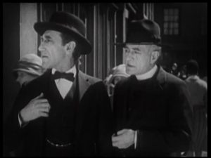 The priest and the rabbi are looking for a minister so they can finish their joke.