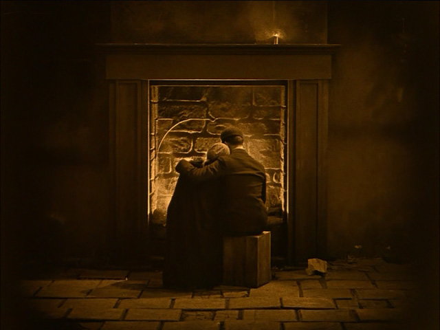 Hugging by the fire? Scandal!