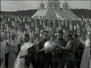 If this were Star Trek, they already would have revealed their alien overlord and tried to kill Wesley.