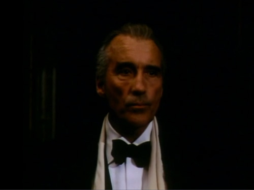 Christopher Lee’s expression perfectly captures my feelings toward this film.