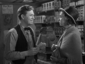 Merton tries to wait on Zasu Pitts. (She received billing just below Erwin and Blondell for her 3-minute role.)