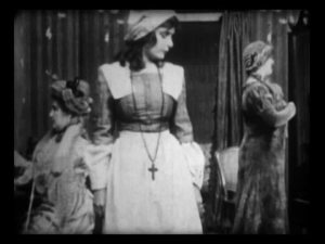 What in the world could her costume symbolize?